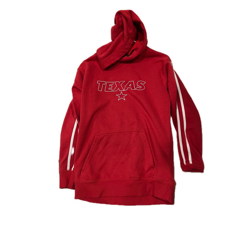 Texas Red Hoodie by Creative Apparel Mens S
